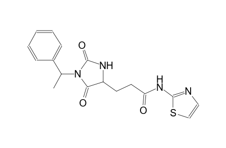 4-imidazolidinepropanamide, 2,5-dioxo-1-[(1S)-1-phenylethyl]-N-(2-thiazolyl)-, (4S)-