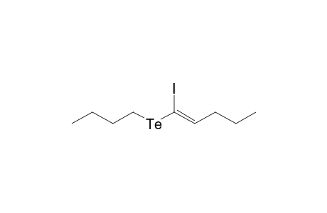 1-Iodo-1-butyltelluro-1-pentene