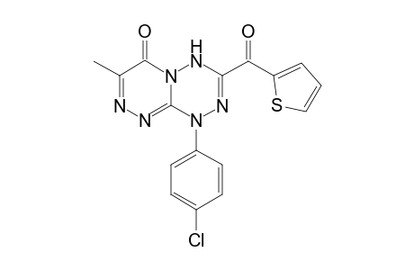1-(4-Chlorophenyl)-7-methyl-3-(thiophene-2-carbonyl)-1H-[1,2,4]triazino[4,3-b][1,2,4,5]tetrazin-6(4H)-one