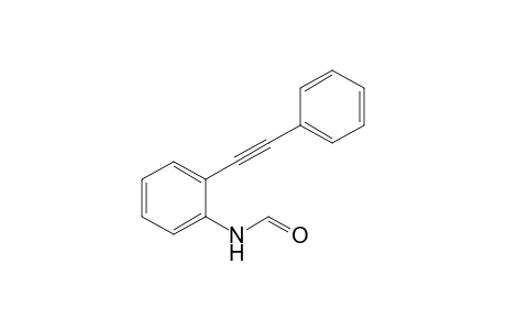 N-[2-(2-Phenylethynyl)phenyl]methanamide