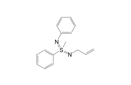 N-Allyl-N'-phenyl-S-methyl-S-phenyl sulfondiimine