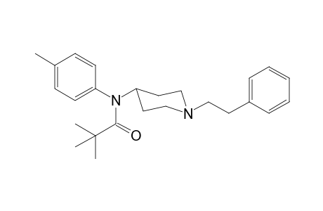 N-(4-Methylphenyl)-N-[1-(2-phenylethyl)piperidin-4-yl]trimethylacetamide
