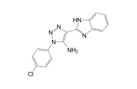 1H-1,2,3-Triazol-5-amine, 4-(1H-1,3-benzimidazol-2-yl)-1-(4-chlorophenyl)-