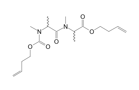 dl-Alanyl-dl-alanine, N,N'-dimethyl-N'-(byt-3-en-1-yloxycarbonyl)-, byt-3-en-1-yl ester