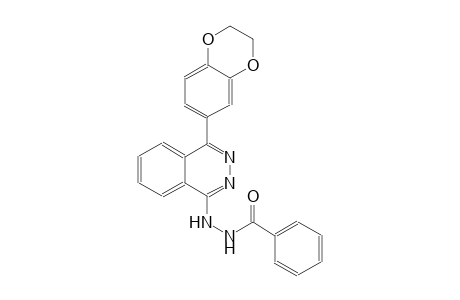 N'-[4-(2,3-dihydro-1,4-benzodioxin-6-yl)-1-phthalazinyl]benzohydrazide