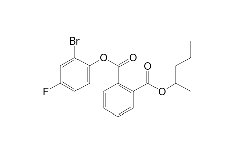 Phthalic acid, 2-bromo-4-fluorophenyl 2-pentyl ester