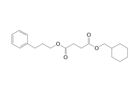 Succinic acid, cyclohexylmethyl 3-phenylpropyl ester