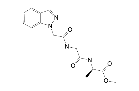 1-ACETYL-1H-INDAZOLE-L-GLYCYL-L-ALANINE-METHYLESTER