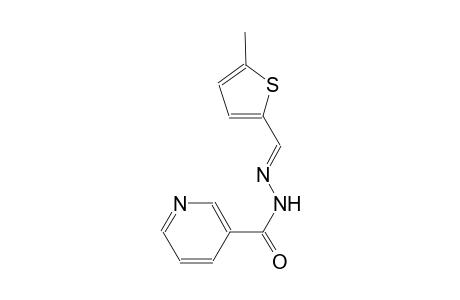 N'-[(E)-(5-methyl-2-thienyl)methylidene]nicotinohydrazide