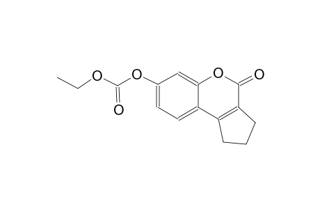 ethyl 4-oxo-1,2,3,4-tetrahydrocyclopenta[c]chromen-7-yl carbonate