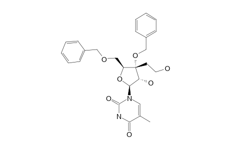 1-[3,5-DI-O-BENZYL-3-C-(2-HYDROXYETHYL)-BETA-D-RIBOFURANOSYL]-THYMINE