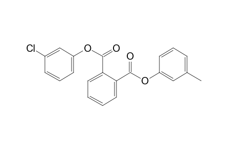 Phthalic acid, 3-chlorophenyl 3-methylphenyl ester