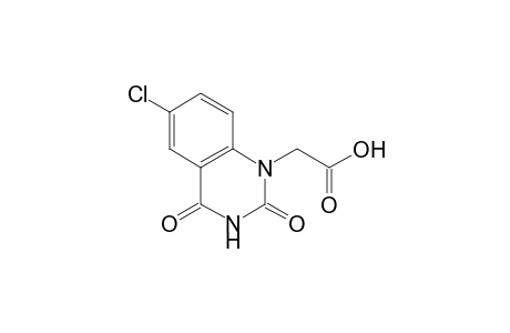 1(2H)-Quinazolineacetic acid, 6-chloro-3,4-dihydro-2,4-dioxo-