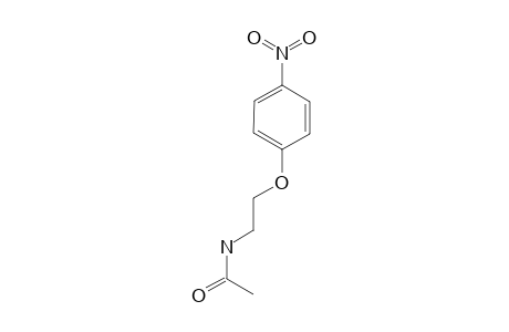 N-[2-(4-nitrophenoxy)ethyl]acetamide