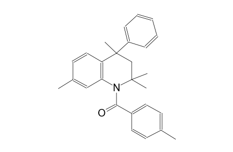 2,2,4,7-tetramethyl-1-(4-methylbenzoyl)-4-phenyl-1,2,3,4-tetrahydroquinoline