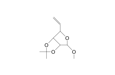 Methyl 5,6-dideoxy-2,3-O-isopropylidene-A-D-lyxo-hex-5-eno-furanoside