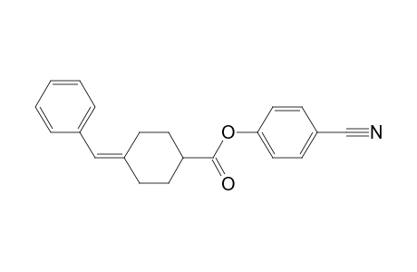 4-Cyanophenyl (R)-4-(phenylmethylene)cyclohexanecarboxylate