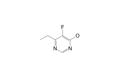 6-ETHYL-5-FLUORO-4-HYDROXYPYRIMIDINE