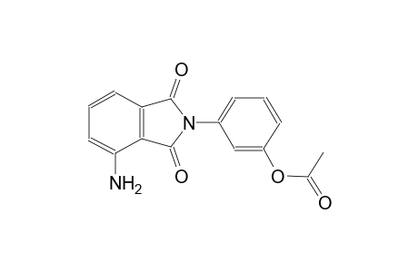1H-isoindole-1,3(2H)-dione, 2-[3-(acetyloxy)phenyl]-4-amino-