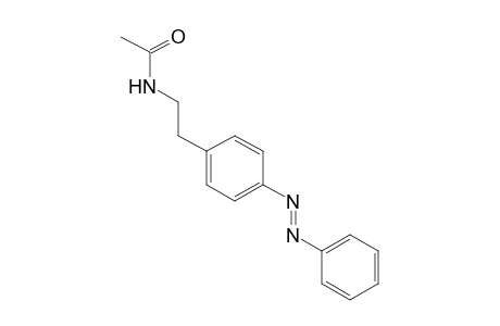 N-[p-(PHENYLAZO)PHENETHYL]ACETAMIDE