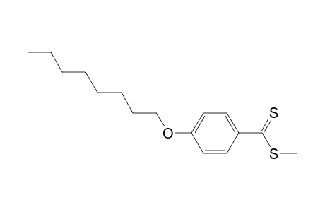 4-Octyloxy-dithiobenzoic acid methyl ester