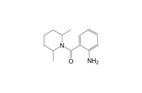benzenamine, 2-[(2,6-dimethyl-1-piperidinyl)carbonyl]-