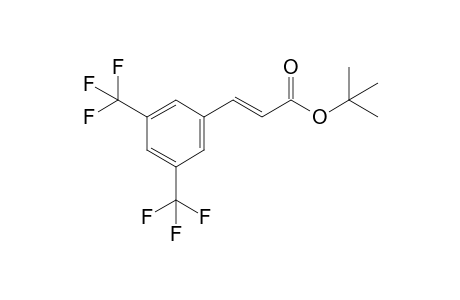 tert-Butyl (2E)-3-(3,5-bis(trifluoromethylphenyl)-2-propenoate