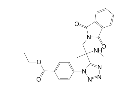 Benzoic acid, 4-[5-[2-(1,3-dihydro-1,3-dioxo-2H-isoindol-2-yl)-1-methyl-1-(methylamino)ethyl]-1H-1,2,3,4-tetrazol-1-yl]-, ethyl ester