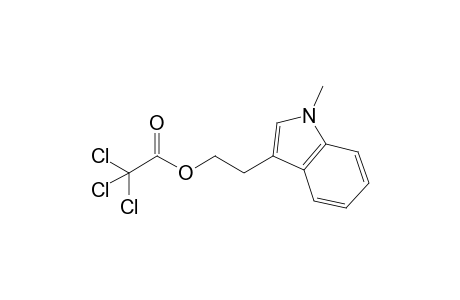 2-(1'-Methylindol-3'-yl)ethyl trichloroacetate