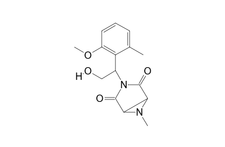 3-[2-hydroxy-1-(2-methoxy-6-methyl-phenyl)ethyl]-6-methyl-3,6-diazabicyclo[3.1.0]hexane-2,4-quinone