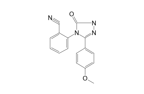 Benzonitrile, 2-[1,5-dihydro-3-(4-methoxyphenyl)-5-oxo-4H-1,2,4-triazol-4-yl]-