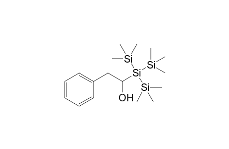 1-[Tris(trimethylsilyl)silyl]-2-phenylethanol