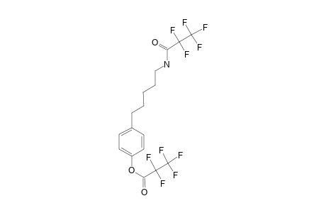 (4-Hydroxyphenyl)pentylamine, di-pfp