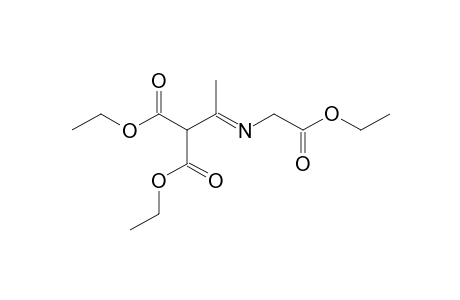 Malonic acid, 2-[1-(carbethoxymethylimino)ethyl]-, diethyl ester