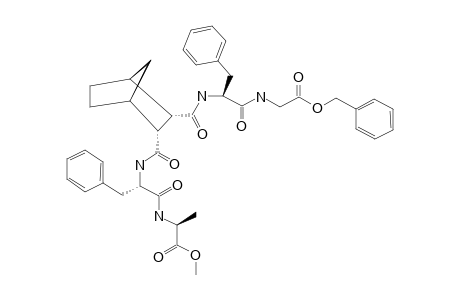 #13;(2S,3R)-[2-[(3-ENDO-[1-(BENZYLOXYCARBONYL-METHYLCARBAMOYL)-2-PHENYL-ETHYLCARBAMOYL]-BICYCLO-[2.2.1]-HEPTA-2-ENDO-CARBONYL)-AMINO]-3-PHENYL-PROPIONYLAMINO]-