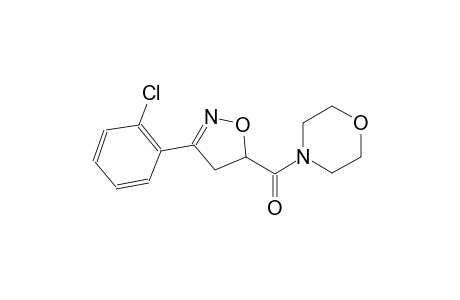 morpholine, 4-[[3-(2-chlorophenyl)-4,5-dihydro-5-isoxazolyl]carbonyl]-