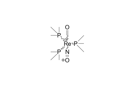 Carbonyl-nitroso-tris(trimethylphosphino) rhenium