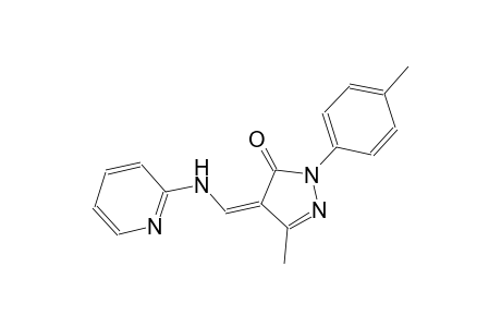 3H-pyrazol-3-one, 2,4-dihydro-5-methyl-2-(4-methylphenyl)-4-[(2-pyridinylamino)methylene]-, (4Z)-