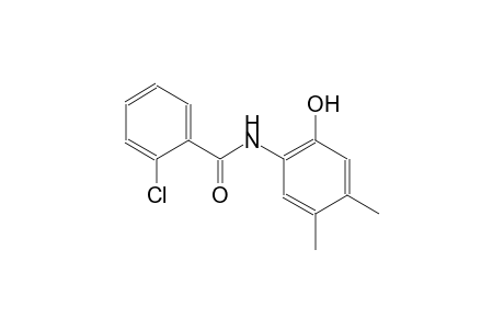 benzamide, 2-chloro-N-(2-hydroxy-4,5-dimethylphenyl)-