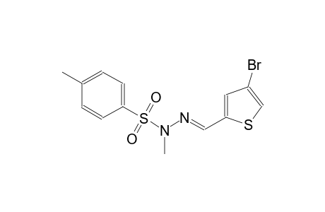 N'-[(E)-(4-bromo-2-thienyl)methylidene]-N,4-dimethylbenzenesulfonohydrazide