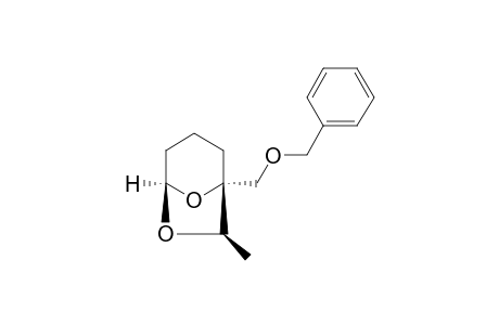 (1R*,5R*,7R*)-1-Benzyloxymethyl-7-methyl-6,8-dioxabicyclo[3.2.1]octane