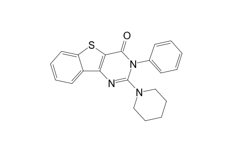2-(Piperidin-1-yl)-3-phenylbenzothieno[3,2-d]pyrimidin-4-(3H)-one