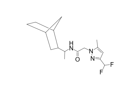 Acetamide, N-(1-bicyclo[2.2.1]hept-2-ylethyl)-2-(3-difluoromethyl-5-methylpyrazol-1-yl)-