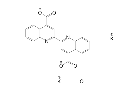 2,2'-Biquinoline-4,4'-dicarboxylic acid dipotassium salt trihydrate
