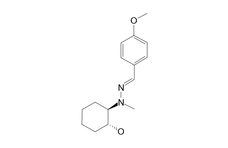 1-(4-METHOXYBENZALDEHYD)-2-METHYL-2-(2-HYDROXYCYCLOHEXYL)-HYDRAZONE