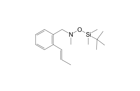 N-[(tert-Butyldimethylsilyl)oxy]-N-methyl-.alpha.-2-propenylbenzanemethanamine