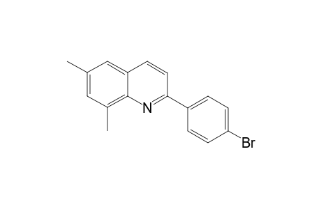2-(4-Bromophenyl)-6,8-dimethylquinoline