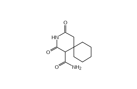 2,4-dioxo-3-azaspiro[5.5]undecane-1-carboxamide