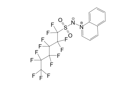 Quinolinium perfluorohexanesulfonylimide