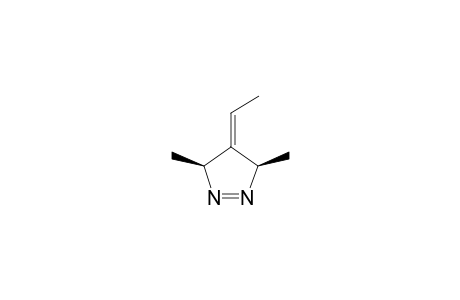 CIS-4-ETHYLIDEN-3,5-DIMETHYL-1-PYRAZOLIN